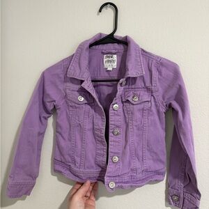 Purple Denim Jacket